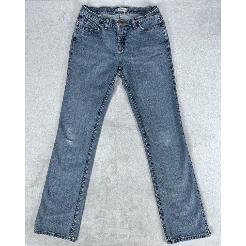 Wrangler Cash Cowgirl‎ Cut Jeans Women's 9/10 x 36 100% Cotton